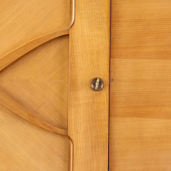 A  1950s Sycamore Armoire in the Manner of Andre Arbus