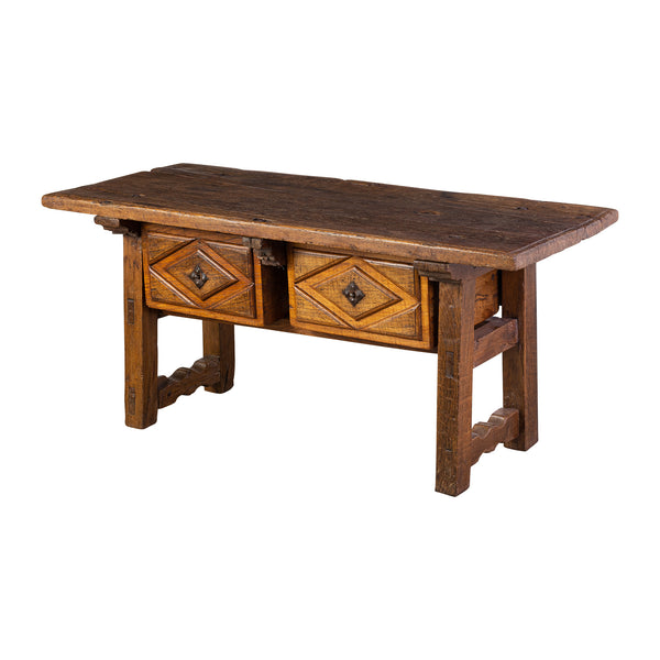 An 18th Century Spanish Oak Low Table/Coffee Table