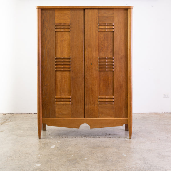 A 1940s Oak Armoire attributed to Gaston Poisson