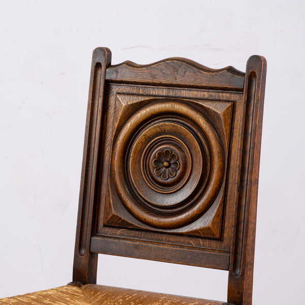 Pair of 1950s Neo-Basque Side Chairs