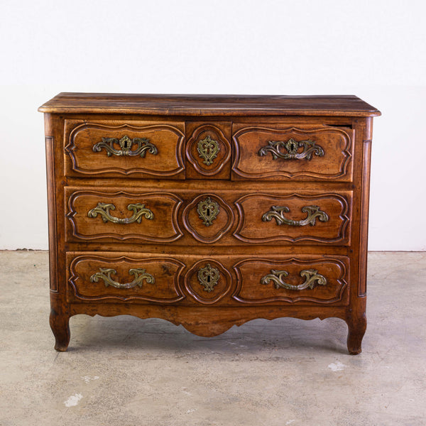 A Regence Walnut Commode