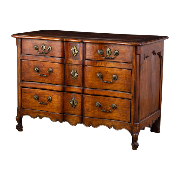 A 19th Century Provincial Walnut Commode