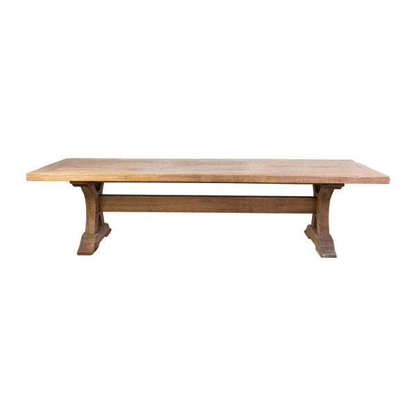 French Provincial Style Bleached Oak Dining Table