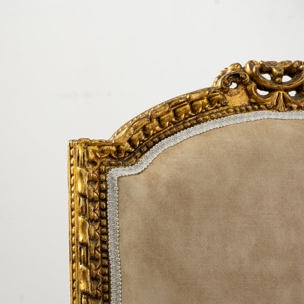 Pair of Louis XVI GIltwood  Fautiels