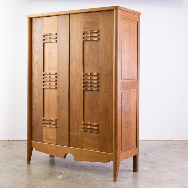 A 1940s Oak Armoire attributed to Gaston Poisson