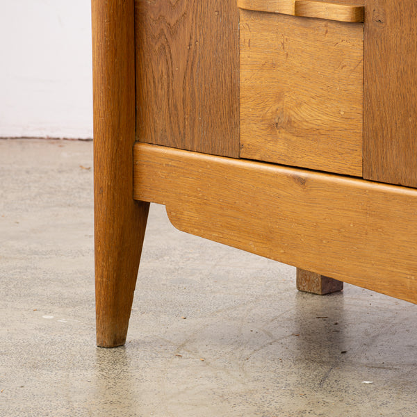 A 1940s Oak Armoire attributed to Gaston Poisson