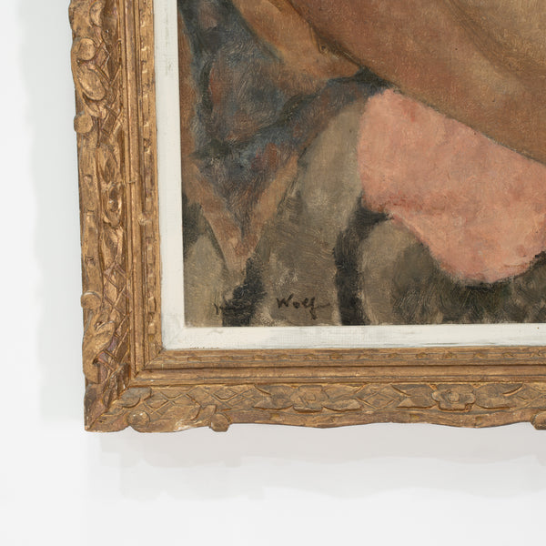 Jacques Wolf  1896 - 1956) Reclining Nude