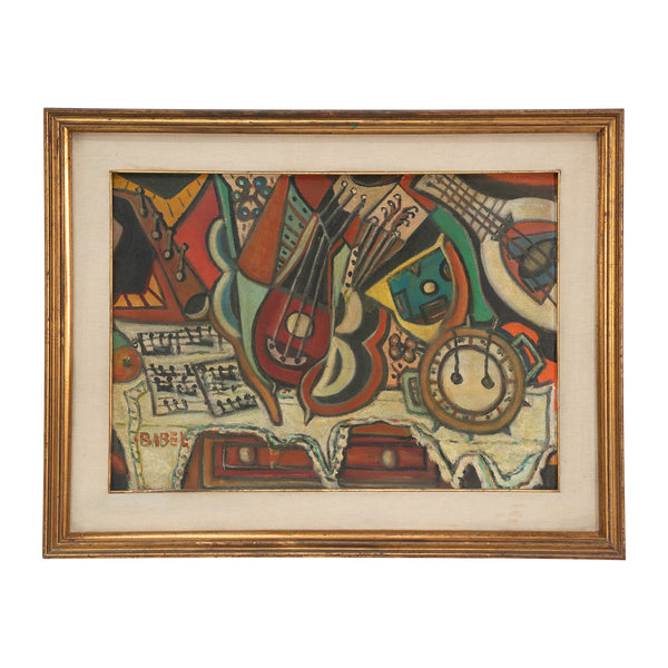 Mid 20th Century Cubist Still Life