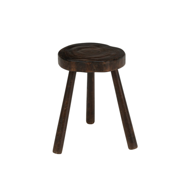 1950s Circular Brutalist Side Table