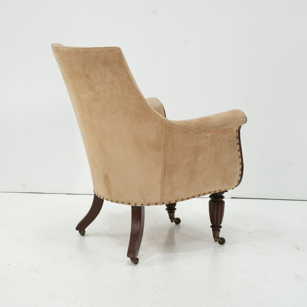 A George IV Mahogany Bergere