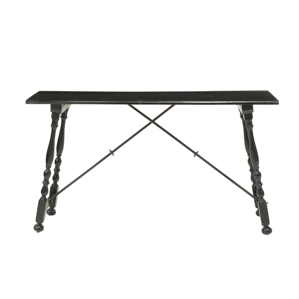 Ebonised Spanish Console Table