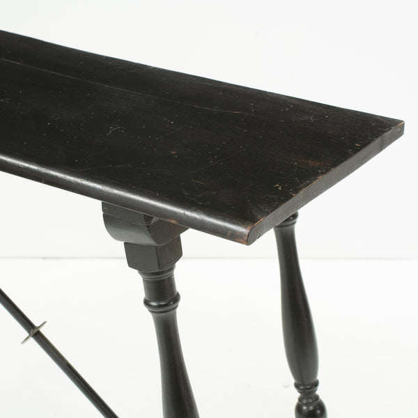 Ebonised Spanish Console Table