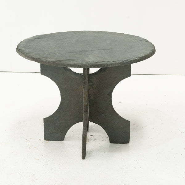 Primitive Slate Side Table