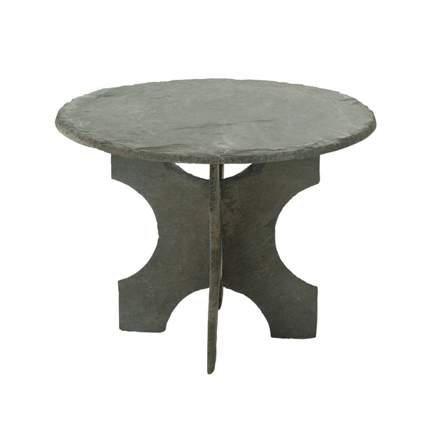 Primitive Slate Side Table