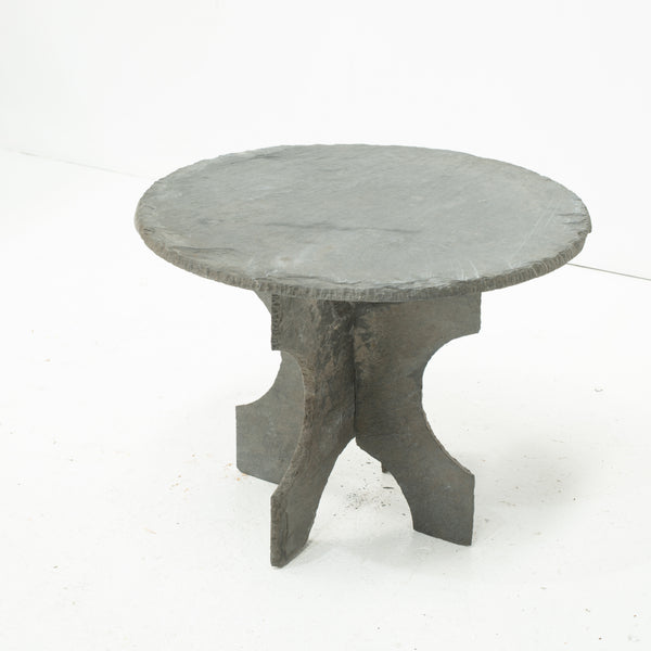 Primitive Slate Side Table