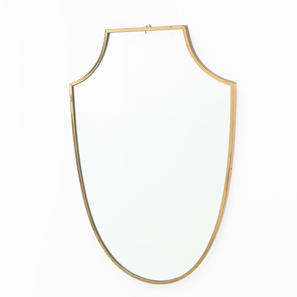 1950s Italian Shield Mirror