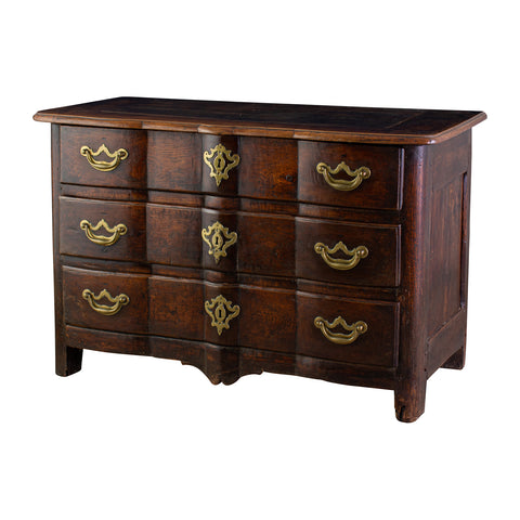 A Superb 18th Century French Provincial Oak Commode