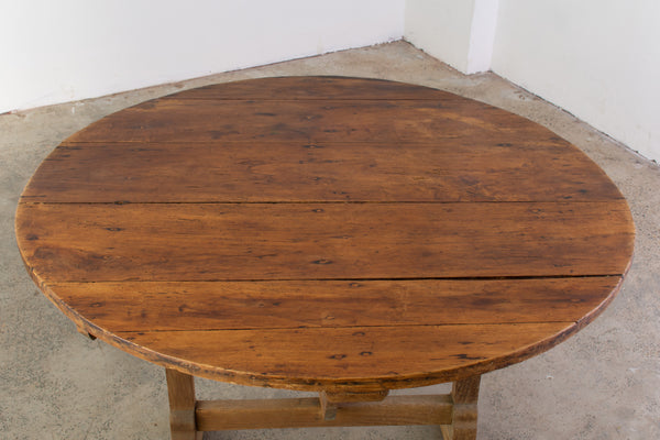 19th Century Fruitwood Vigneron Table