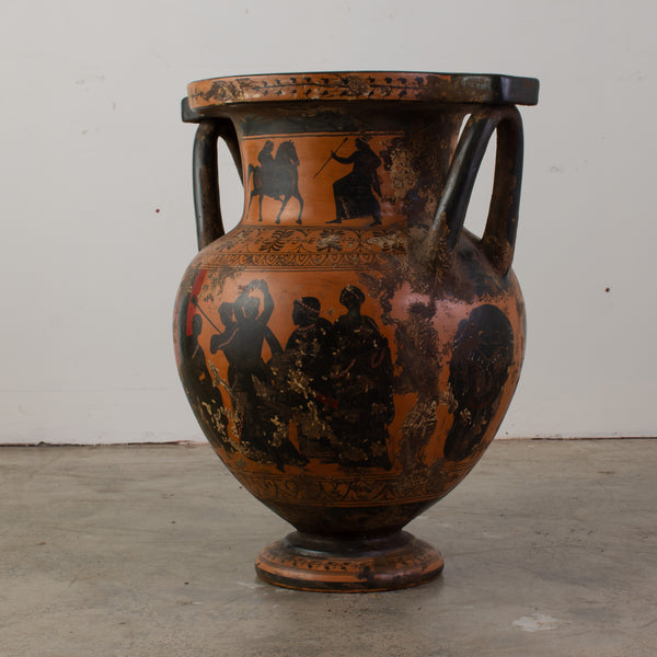 A Substantial Grecian Terracotta Krater after the antique