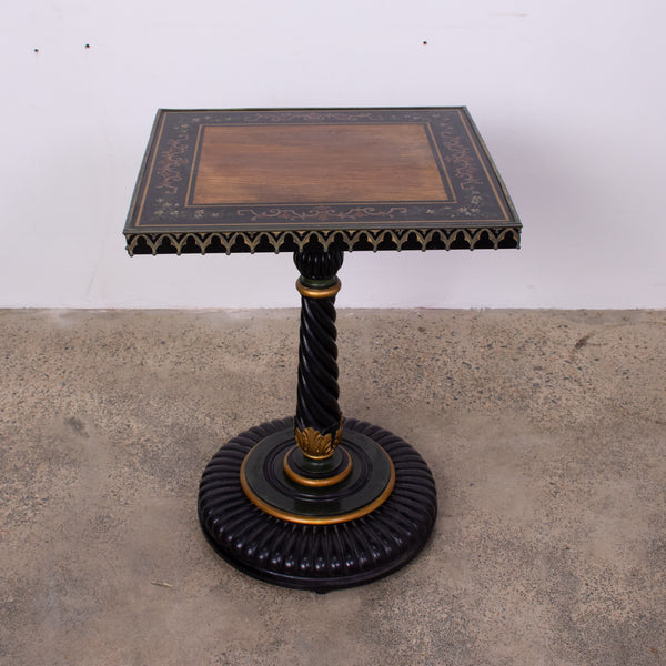 A Victorian Painted Side Table