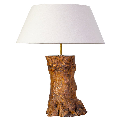 Mid-Century Italian Tree Trunk Table Lamp