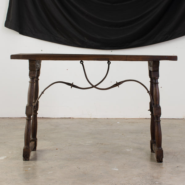 19th Century Spanish Testle Table