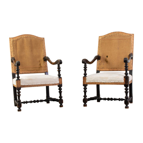 Pair 19th Century French Armchairs