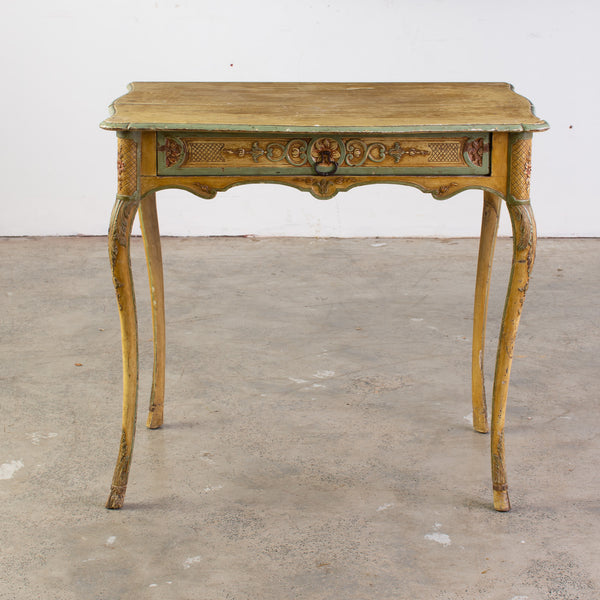 Venetian Lacquered  Side Table