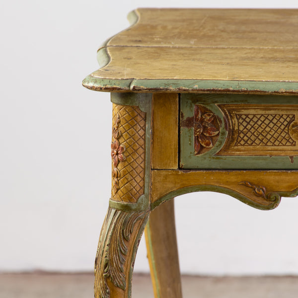 Venetian Lacquered  Side Table