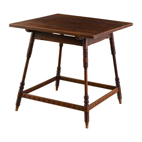 Arts and Crafts Walnut Side Table