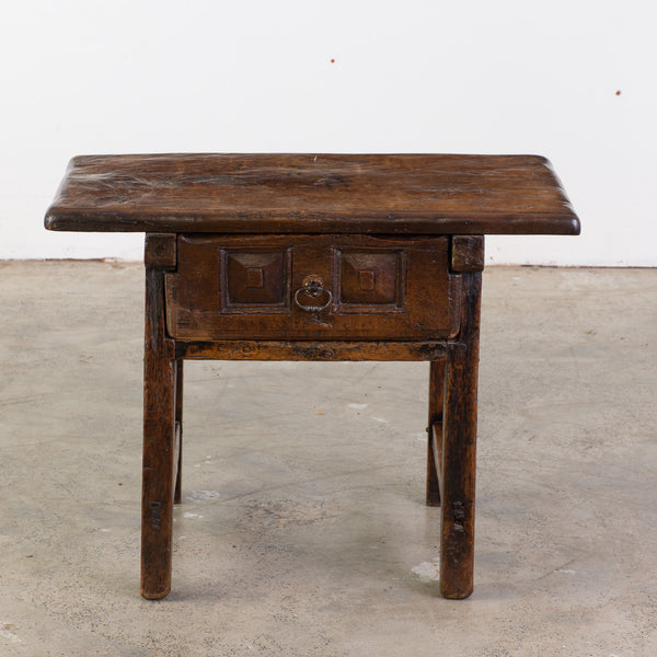 Spanish Chestnut Bedside Table