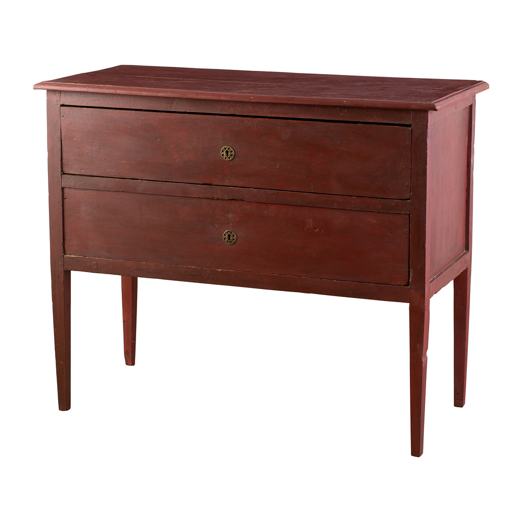 18th Century Sweedish Red Painted Commode – The Vault Sydney