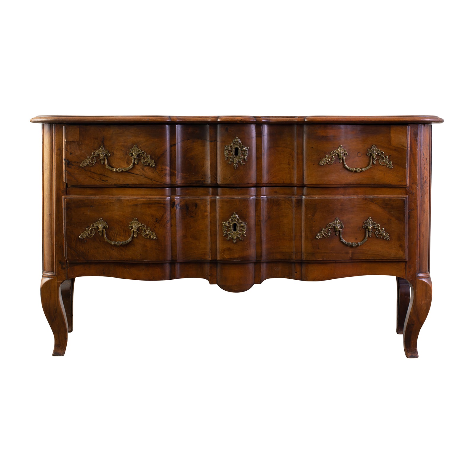 18th Century Style Italian Bow Front Commode