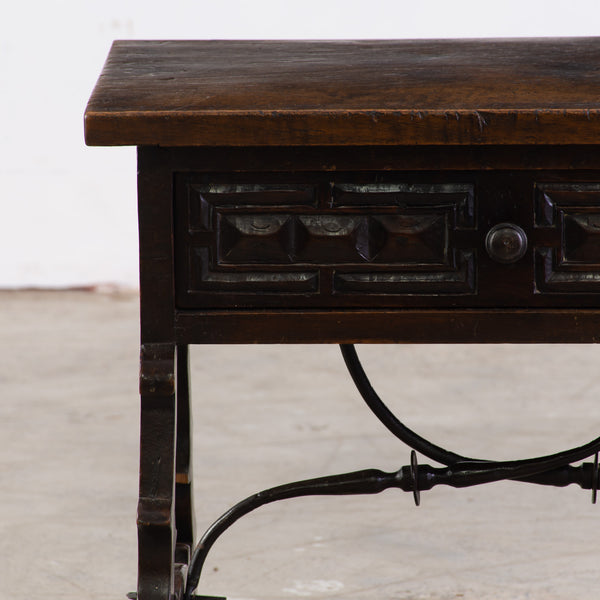 A Small Late 19th Century Spanish Side Table