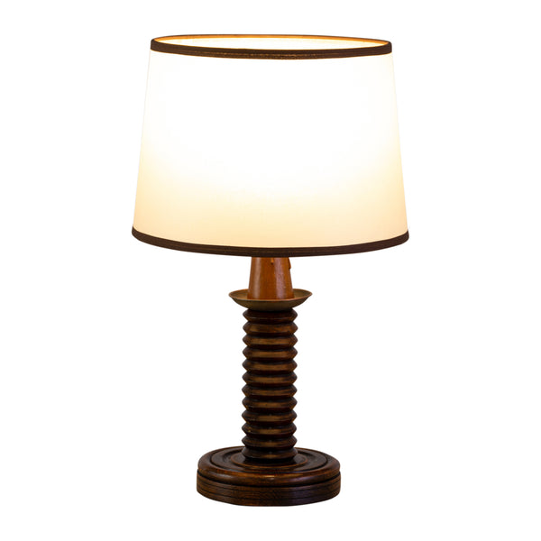 A Small Dudouyt Style Table Lamp