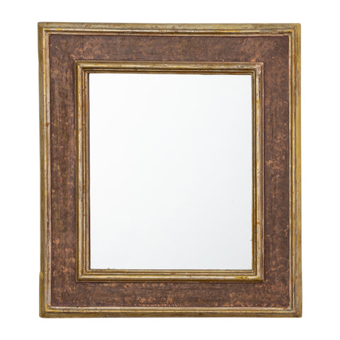19th Century Gilt & Brown painted Mirror