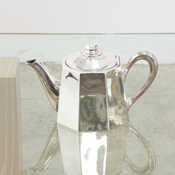 Art Deco Silver Plate Tea Set by Ecruis