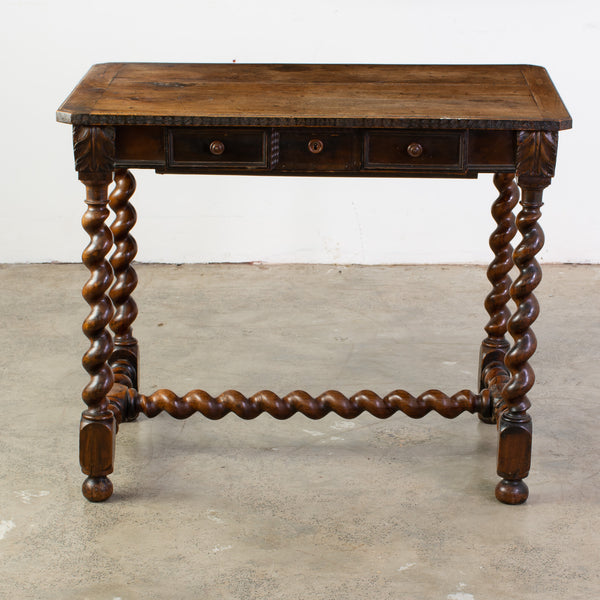A 19th Century Carved Walnut Side Table