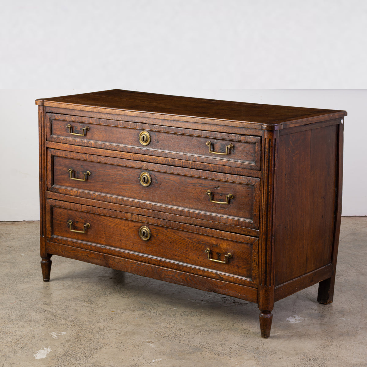 Late 18th Century Oak Commode – The Vault Sydney