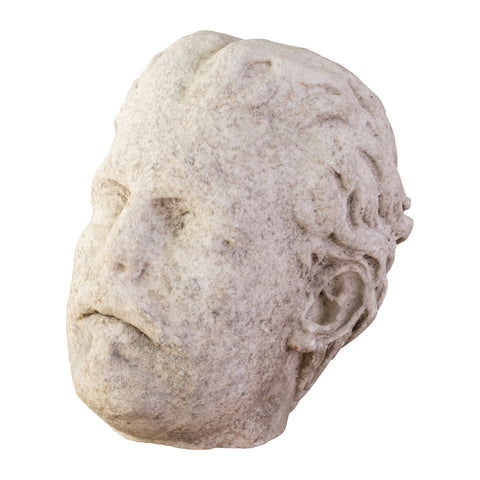 19th Century Marble Head
