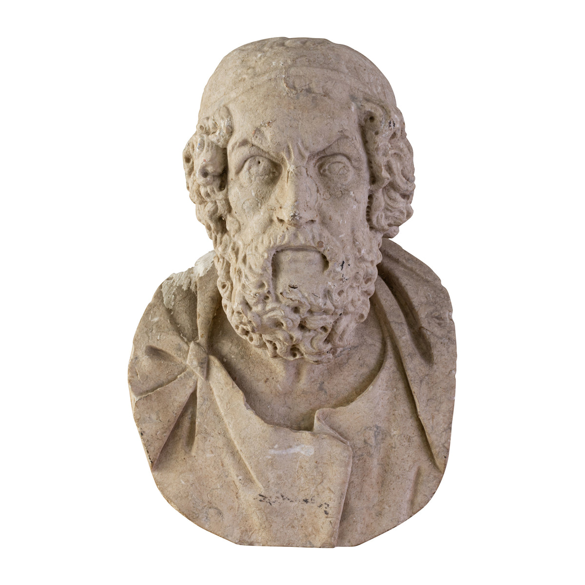 16th Century Marble Portrait Bust of Homer – The Vault Sydney