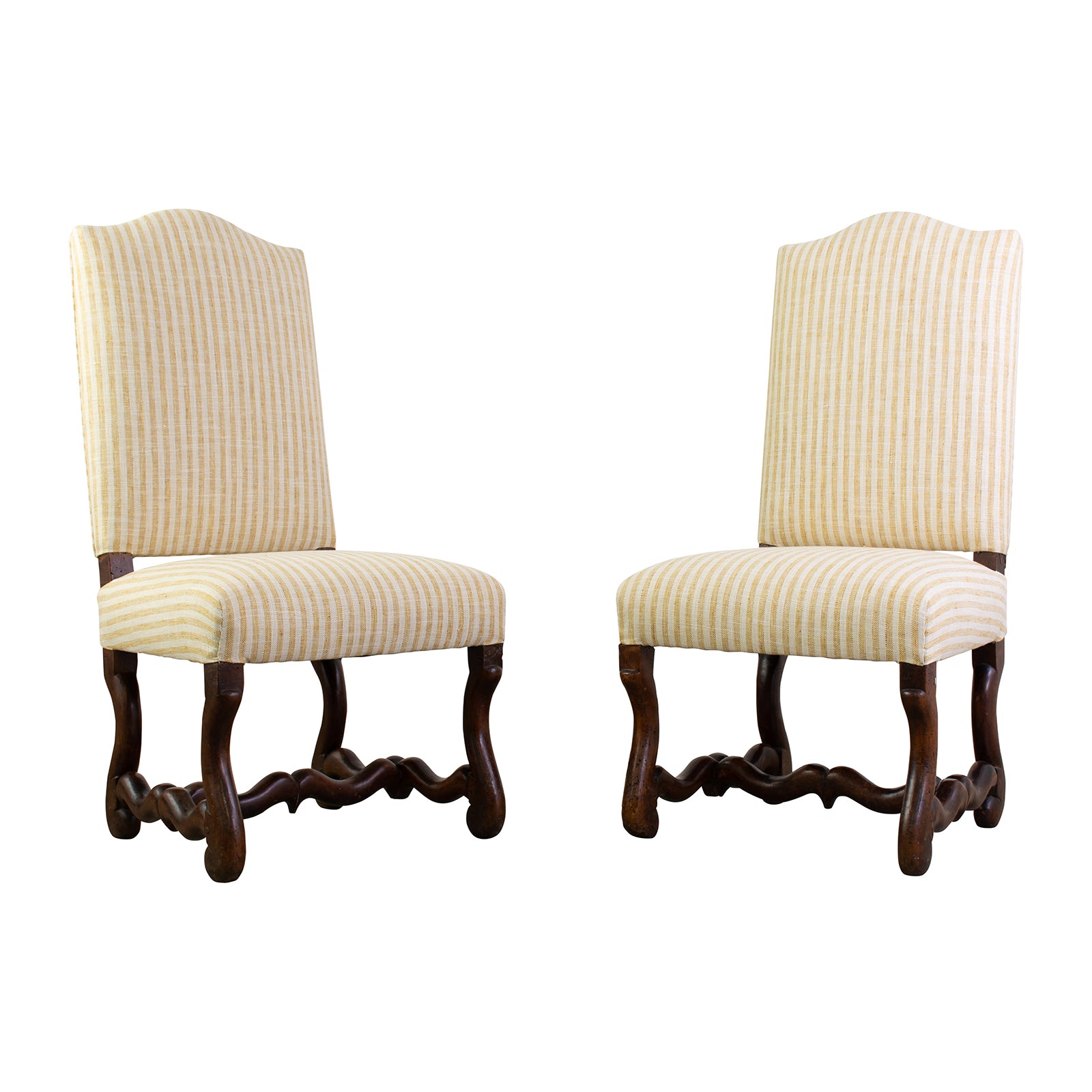 A late 17th century French Os de Mouton Side Chairs