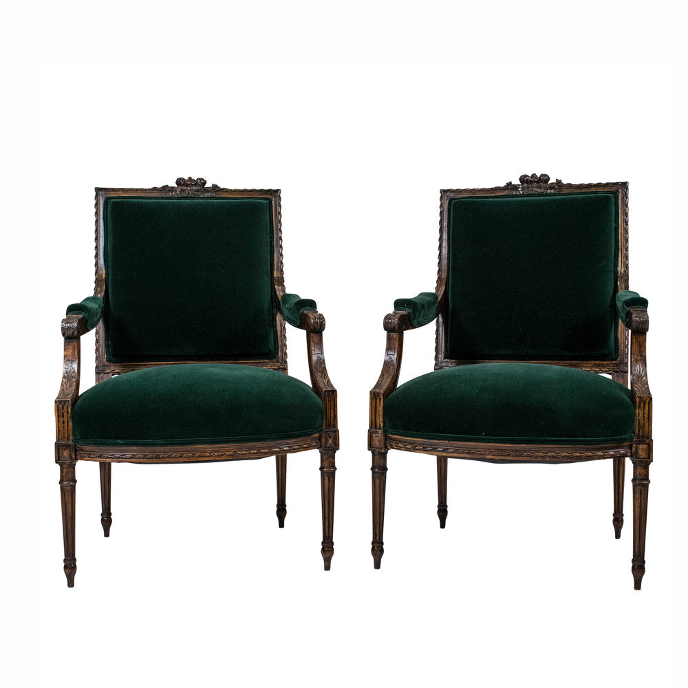 Pair of Louis Style XVI Armchairs
