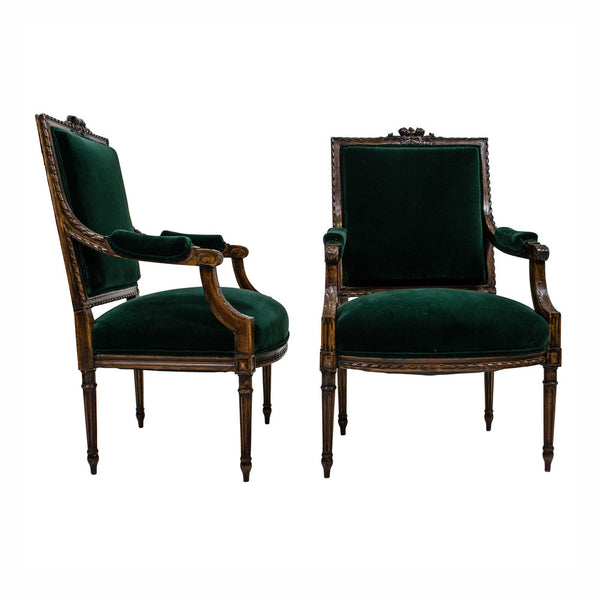 Pair of Louis Style XVI Armchairs