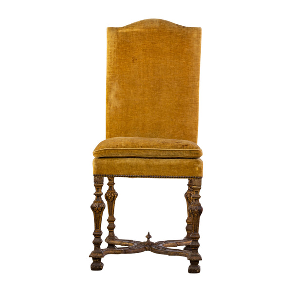 19th Century Regence Giltwood Side Chair