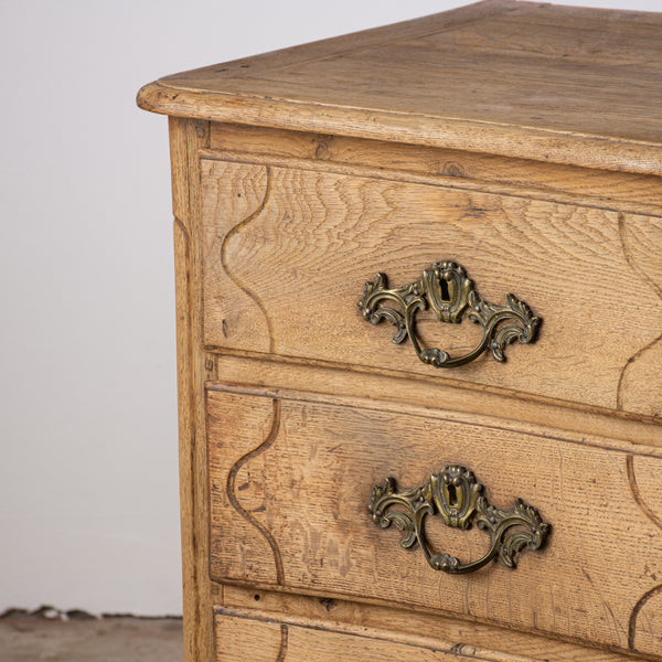 A Louis XIV Style Bleached Commode