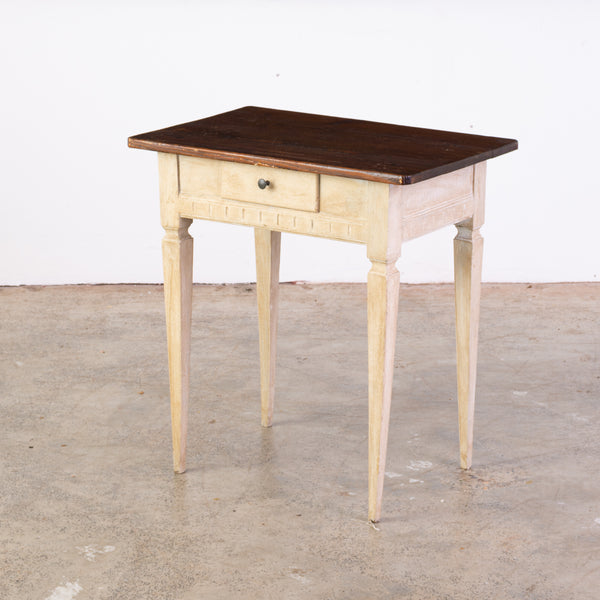 A Swedish Painted  Neo Classical Side Table