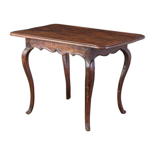 18th Century Petite Walnut Side Table