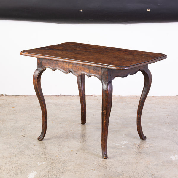18th Century Petite Walnut Side Table