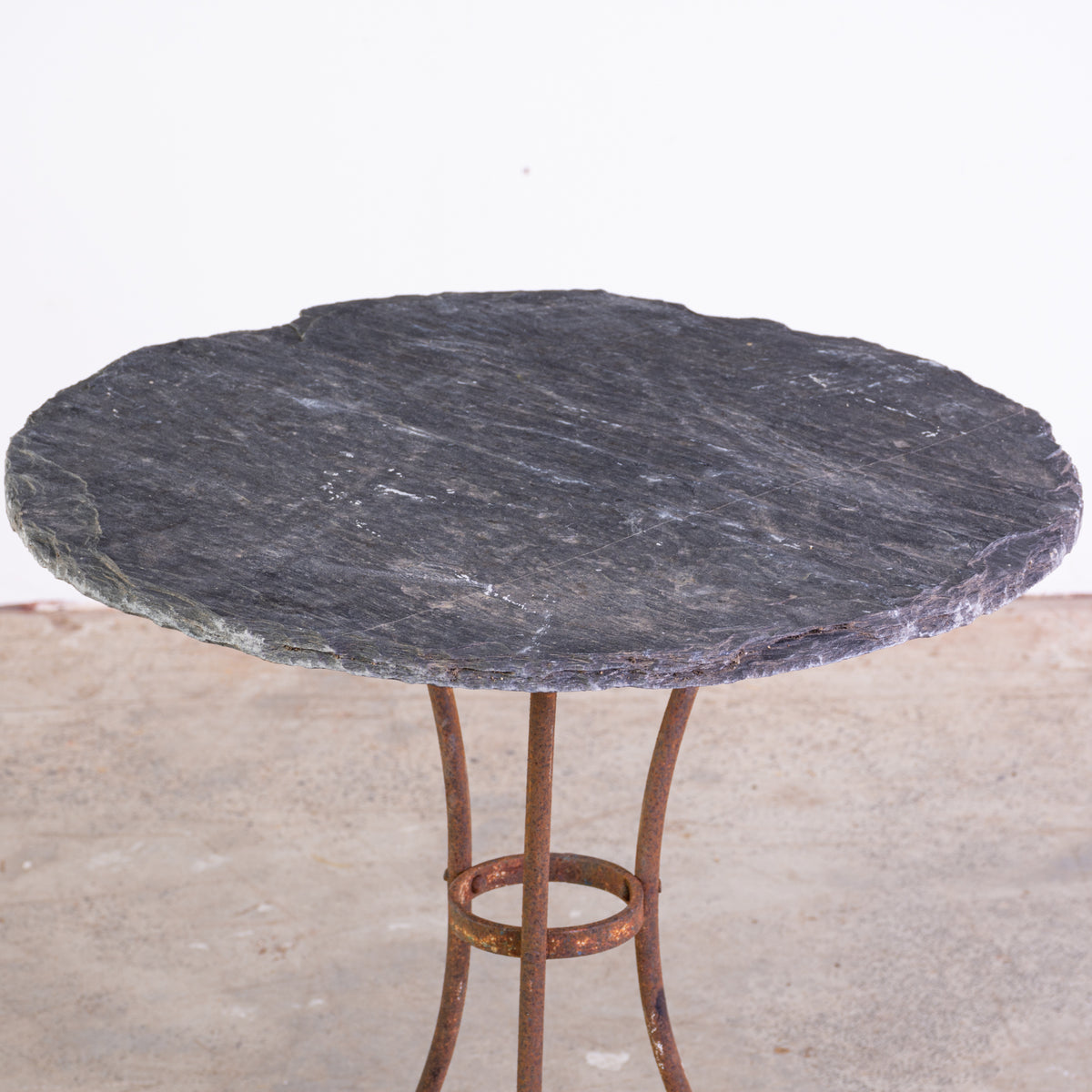 Rustic Slate Table Slate Topped Bistro Table – The Vault Sydney